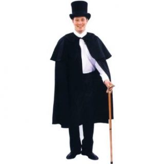 Cape Dickens Black Costume Adult Cape & Robes Clothing