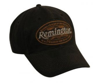 Remington Logo Mid Profile Wax Cotton Cap Clothing