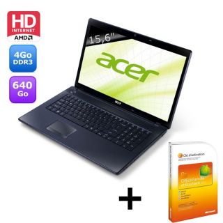 Acer Aspire 7250‐E354G64Mn + Office 2010   Achat / Vente ORDINATEUR