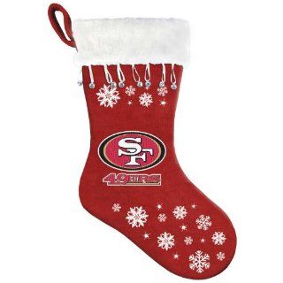 NFL San Francisco 49ers Snowflake Stocking Sports