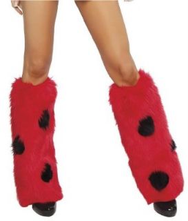 Deluxe Lady Bug Leg Warmers Clothing
