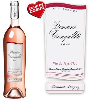 2008 rosé   Achat / Vente VIN ROSE Domaine Tranquillité 2008