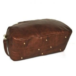 24 Leather Gym Bag Color Brown Clothing