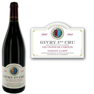 Vincent Lumpp Givry 1er Cru «Vignes de l’Orcène » 2007   Vin