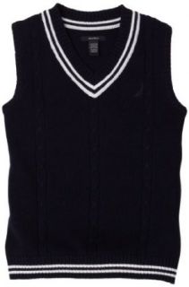 Nautica Boys 8 20 Sweater Vest,Navy,X Large Clothing