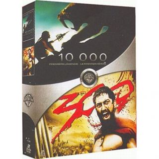 DVD FILM DVD Coffret grandes épopées  300 ; 10 000 b.c.