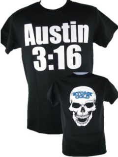 Stone Cold Steve Austin 316 White Skull T shirt   3XL