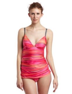 Athena Womens Swim Dress, Pink, 6: Clothing