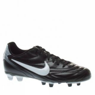 Nike Mens Premier III FG Soccer Shoe Black, White, Silver (10) Shoes