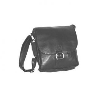 Imperial Leather Messenger Bag Color: Black: Clothing