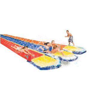 Banzai Triple Wave Racer Water Slide