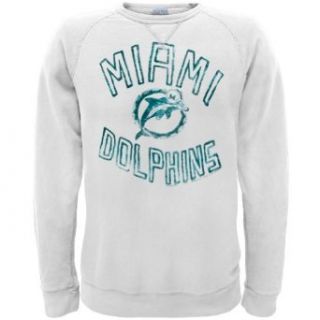 Miami Dolpins   Logo Crew Neck Sweatshirt Clothing