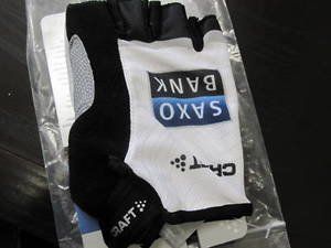 Craft Team Saxo Bank Summer Cycling Bike Glove White X