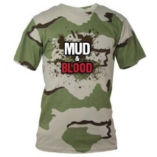 Mud & Blood Mud Run Team Custom Unisex Code V Camouflage