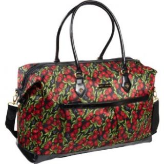 Betsey Johnson Luggage Punk Rock 21 Weekender Bag (Cherry