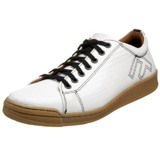 Mens Sidd Fashion Sneaker,Motta Alfredo White Patent,11 Shoes