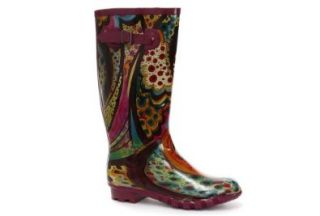  Picasso Print Welly Womens Wellington Boots US Size 5 Shoes