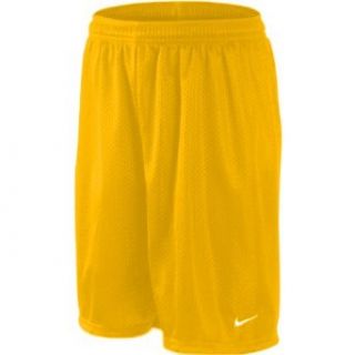Nike Core Mesh Boys Basketball Shorts (Large, Yellow