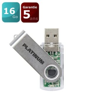 Platinum Clé USB 16 Go Transparente   Achat / Vente CLE USB Platinum