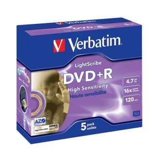 Verbatim DVD+R LightScribe 16x   Achat / Vente CD   DVD   BLU RAY