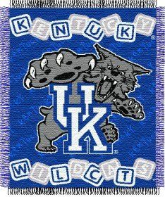 Kentucky Wildcats (University of) 36x48 NCAA Baby Blanket