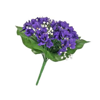 Bouquet réf   AMOUR c./ violet   Bouquet composé de 14 violettes,de