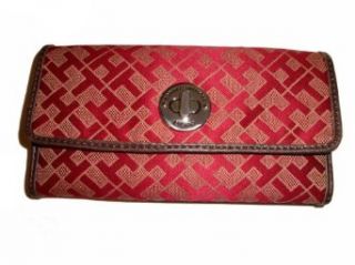 Womens Tommy Hilfiger Continental Checkbook Wallet