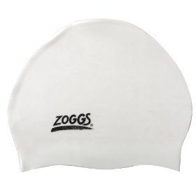 ZOGGS Easy Fit Silicone Cap,White,AC