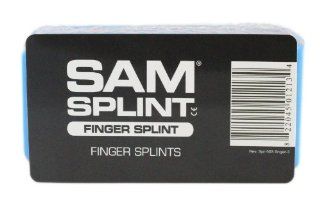 SAM Medical Products Finger Splints (Orange, 5 Pack