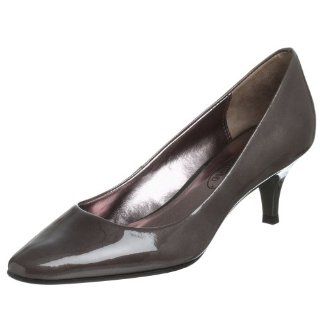  Circa Joan & David Womens Glimpse Low Heel Pump,Pewter,6 M Shoes
