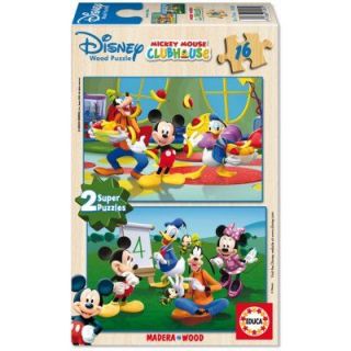 Puzzle 2 x 16 pièces   Mickey et ses amis   Achat / Vente PUZZLE
