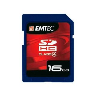 Emtec   Carte mémoire SDHC 16GB (Class 4)   Achat / Vente CARTE