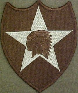 2nd Infantry Division Desert Shoulder Sleeve Insignia