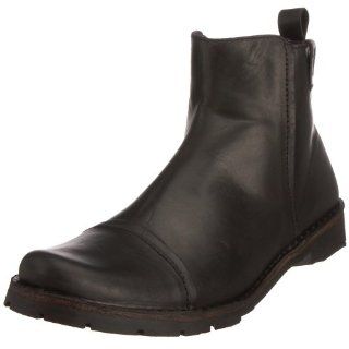  FLY London Mens Oscar Boot,Black,40 EU (US Mens 7 M) Shoes