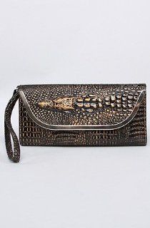 Soho Collection The Gator Clutch Shoes