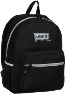 Levis Boys 8 20 Multi Flex Backpack, Black/Silver, One