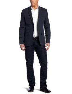 Calvin Klein Sportswear Mens Dobby Stripe Suiting Jacket