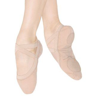 Adult Pro Elastic Canvas Split Sole Ballet Slipper,S0621L Shoes