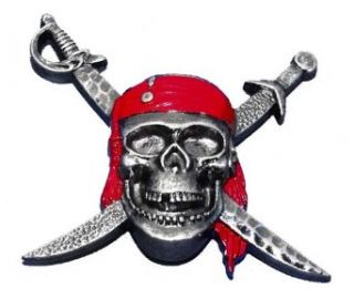 Pirates of the Caribbean Skull belt buckle Jack Sparrow