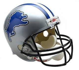 NFL Detroit Lions Deluxe Replica Football Helmet Sports