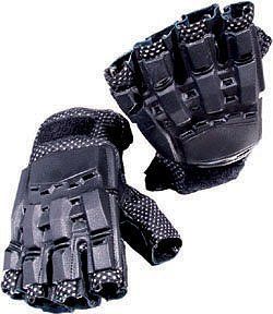 CORE Hard Top Half Finger Paintball Gloves   X Large