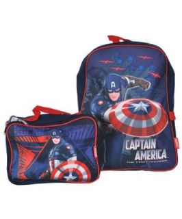 Captain America Super Soldier Backpack with Detachable