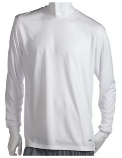 Russell Athletic Mens Dri Power Long Sleeve Tee, White