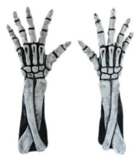 Large Skeleton Hands   White Mask Clothing