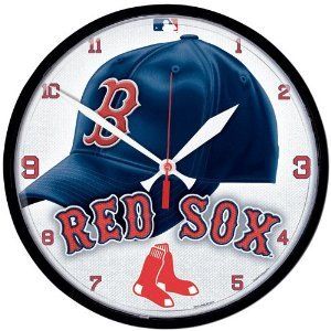 The Boston Red Sox Baseball Large 12 Inch Wall Clock