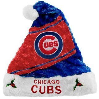 Chicago Cubs Mistletoe Santa Hat