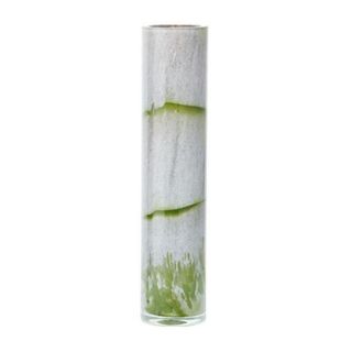 Vase en pâte de verre Cylindrique HIGHLAND petit modèle hauteur 25
