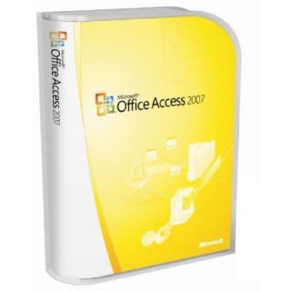 Microsoft Office Access 2007 Productivity Software