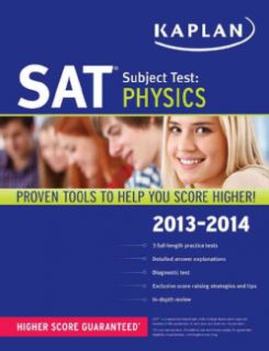 Kaplan SAT Subject Test Physics 2013 2014 (Paperback) Today $14.76