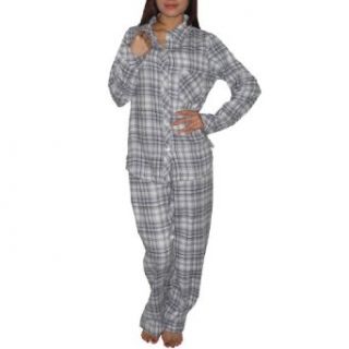 Pajama / Loungewear Set   Grey & White (Size 44/46 ) Clothing